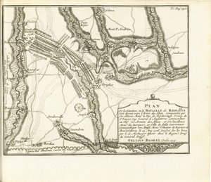 Schlacht bei Ramillies, 1706 von Matthijs Pool (possibly)