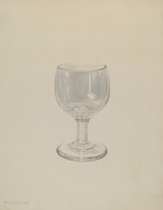 Glas von Maud M. Holme