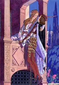 Romeo und Julia, ca. 1930 (Illustration)