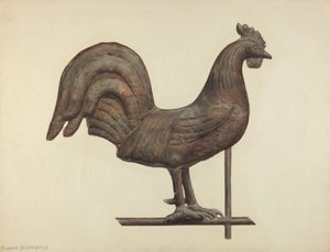 Wetterfahne, ca. 1938