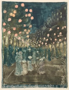 Nationalfeiertag, 1892 von Maurice Brazil Prendergast