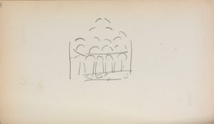 Italienisches Skizzenbuch: San Marco Seite 186, 1898-1899