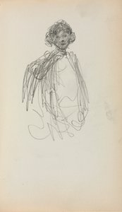 Italienisches Skizzenbuch: Frau, Brustbild, Seite 217, 1898-1899