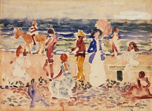Am Strand, ca. 1920-23