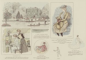 Illustration für La Vie De Londres von Mars von Maurice Charles Mathieu Bonvoisin