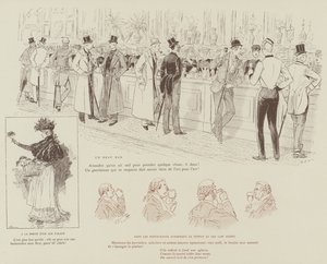 Illustration für La Vie De Londres von Mars von Maurice Charles Mathieu Bonvoisin
