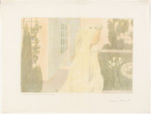 Das Leben wird kostbar, diskret, Platte elf aus Liebe von Maurice Denis