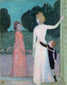 Madame Adrien Mithouard und ihr Sohn Jacques, 1903 von Maurice Denis