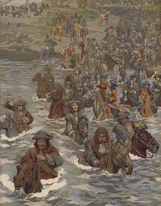 Französische Armee überquert den Rhein von Maurice Leloir