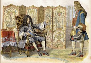 Im Jahr 1712, Ludwig XIV., genannt der Sonnenkönig