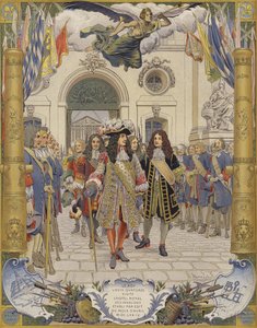 König Ludwig XIV. und die Eröffnung des Hôtel Royal Des Invalides