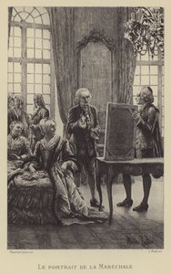 Das Porträt der Marschallin von Maurice Leloir