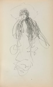 Italienisches Skizzenbuch: Stehende Frau