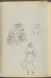 Skizzenbuch - The Granite Shore Hotel, Rockport, Seite 172: Figuren