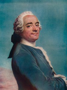 Selbstporträt mit Spitzenjabot, ca. 1750