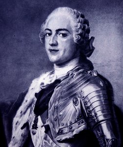 Ludwig XV. von Maurice Quentin de la (after) Tour