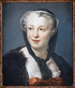 Porträt der Schriftstellerin Francoise de Graffigny