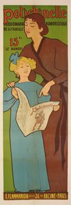 Plakat für die wöchentliche humoristische Zeitung Polichinelle, 1896