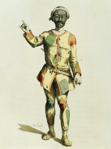 Harlekin im Jahr 1570 von Maurice Sand