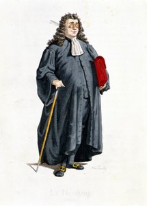 Le Notaire in „Masques et bouffons“ (Italienische Komödie)