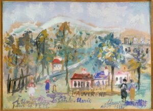 Die Auvergne, Die Heilige Maria von Maurice Utrillo