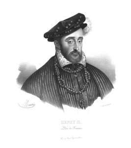 Heinrich II., König von Frankreich, ca. 1820er Jahre
