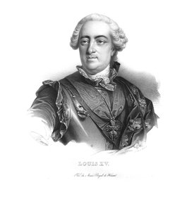 Ludwig XV., König von Frankreich, ca. 1820er