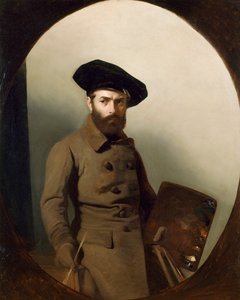 Porträt des Malers Carlo Bellosio
