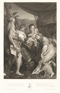Jungfrau und Kind mit den Heiligen Hieronymus und Katharina und einem Engel