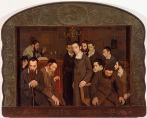 Er warf einen Blick und wurde verrückt, 1910 von Maurycy Minkowski
