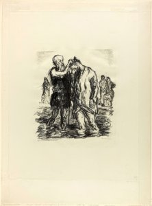 Taufe Christi von Max Beckmann