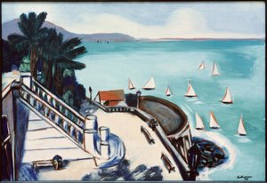 Blick von der Terrasse in Monte Carlo