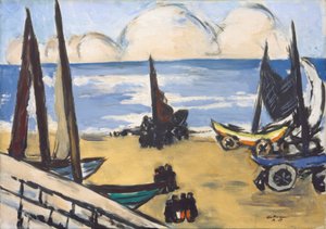 Boote am Strand