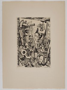 Der große Mann von Max Beckmann