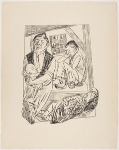 Die Nacht von Max Beckmann