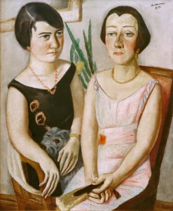 Doppelbildnis von Max Beckmann