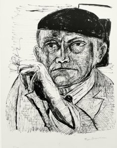 Selbstbildnis von Max Beckmann