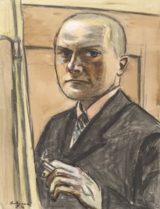 Selbstporträt von Max Beckmann
