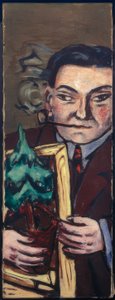 Tannenbaum geht nach New York. Bildnis Herbert Tannenbaum von Max Beckmann