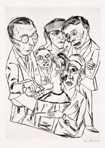 Der Künstler in der Gesellschaft von Max Beckmann