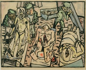 Totenhaus von Max Beckmann