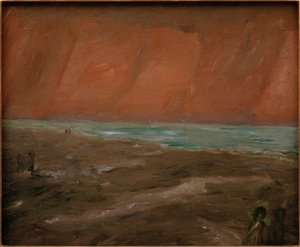 Trüber Abend am Meer von Max Beckmann