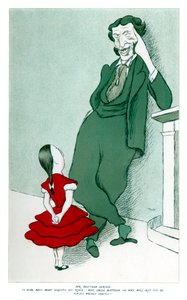 Matthew Arnold 1822-1888 und seine Nichte, 1904
