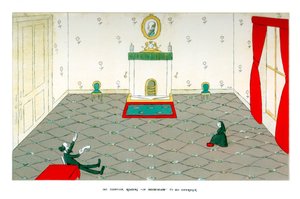 Mr. Tennyson liest In Memoriam seiner Majestät vor, 1904
