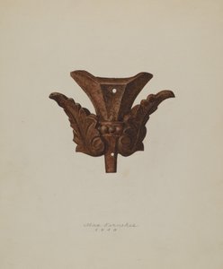 Ornamentales Eisenblatt, 1938