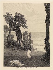 An die Schönheit von Max Klinger