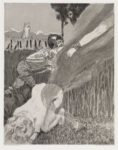 Der Fuß (Zelt, Opus XIV, 1. Teil, Nr. 16) von Max Klinger