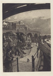 Ein Mord, 1883 von Max Klinger
