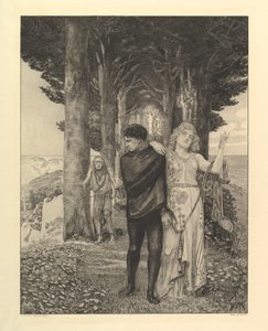 Genie (Künstler), aus der Serie Vom Tode Zweiter Teil von Max Klinger