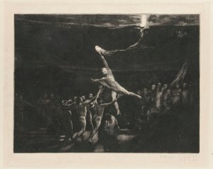 Diebstahl des Lichts, pl.12, Brahms Fantasie, Op. XII von Max Klinger
